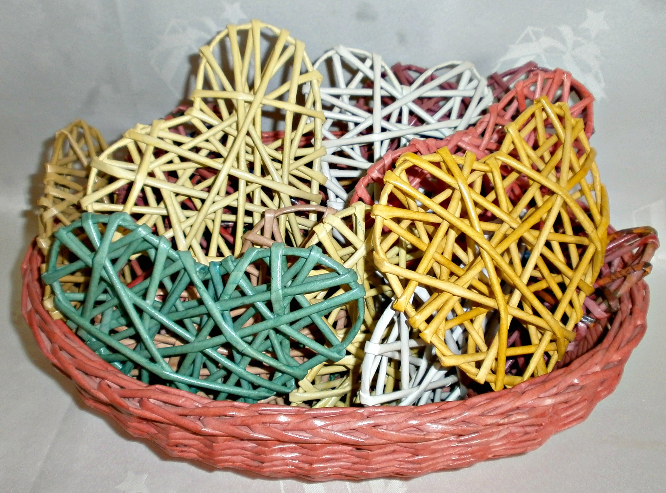 Srdiečka rôznych farieb